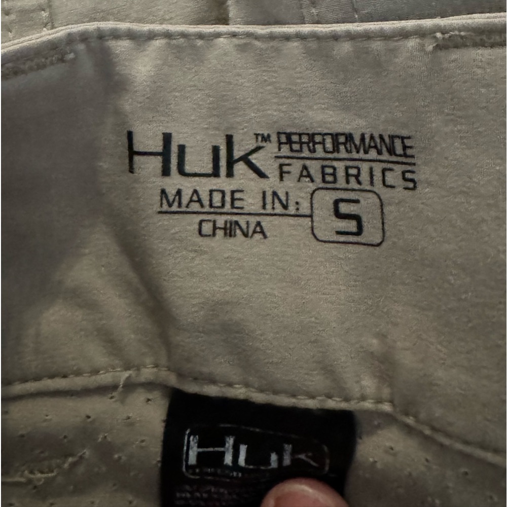 HUK men's fishing shorts